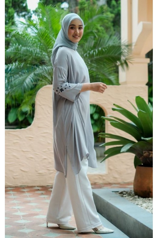 Azzura Kaftan Tunik Grey